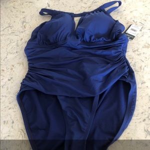 Stunning Ralph Lauren swim suit bathing 16 NWT